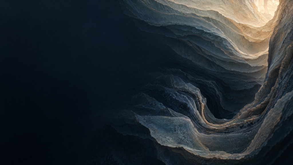 Abstract deep-water visual study for Hadal